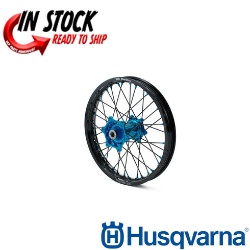 Husqvarna FACTORY REAR WHEEL 2,15x19" Black/Anodized Blue DID Dirtstar